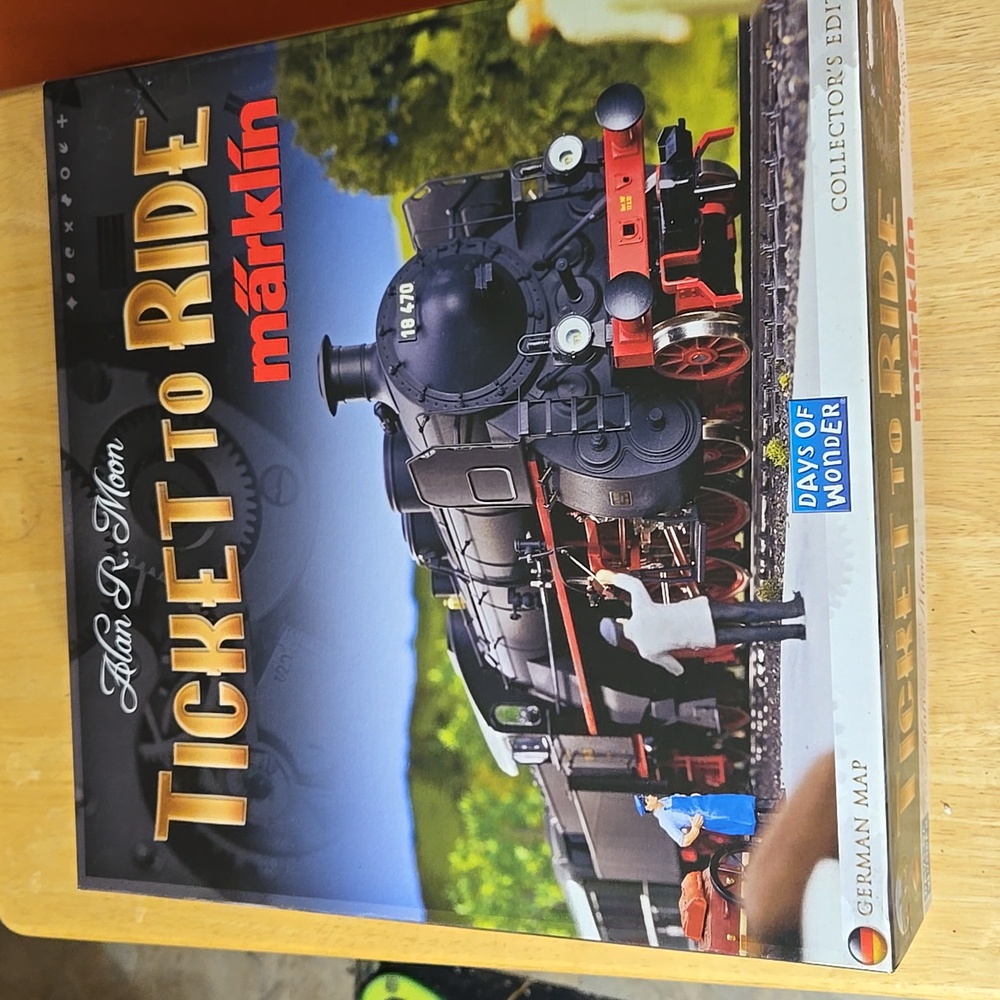 TICKET TO RIDE BOARD GAME Marklin Collectors Edition
